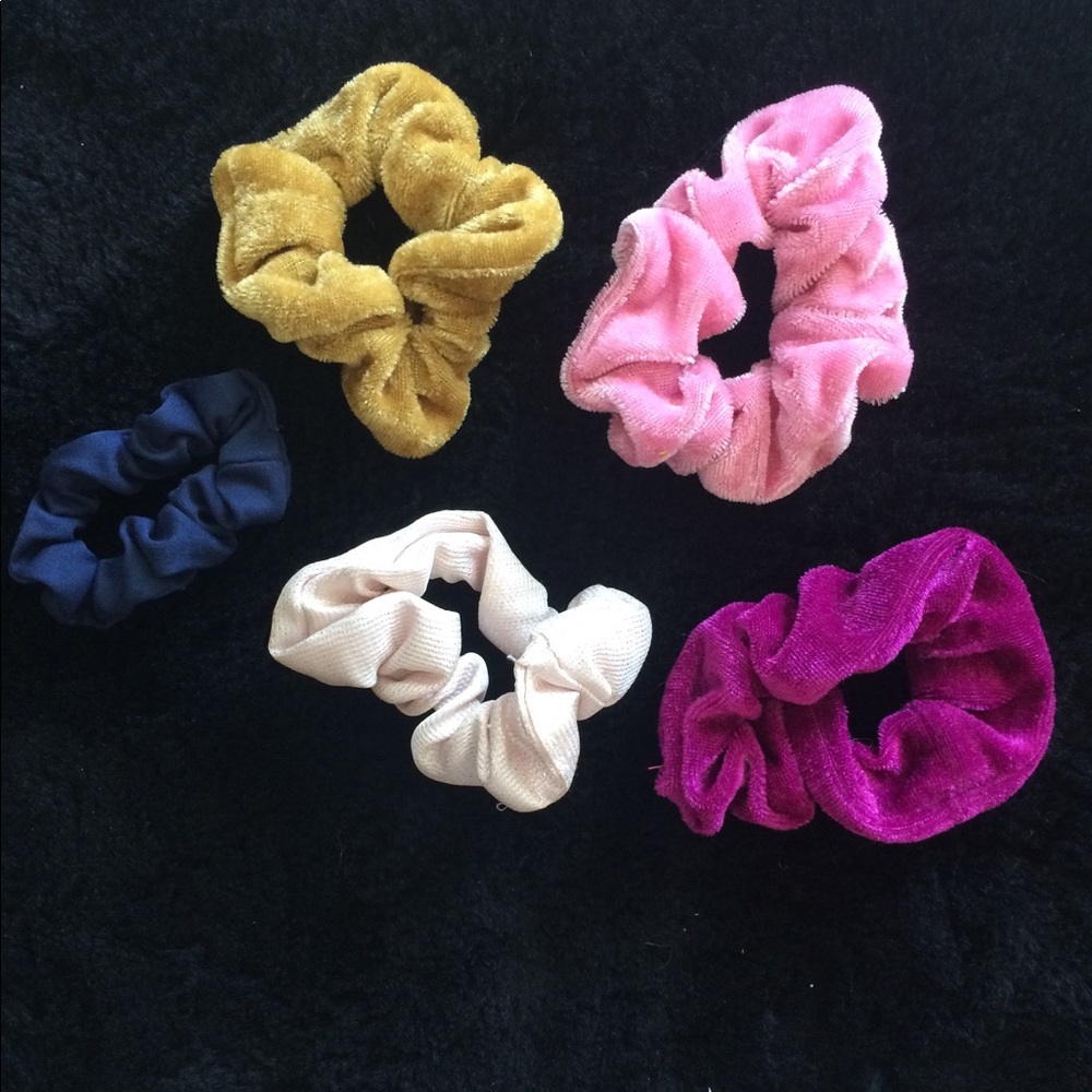 Scrunchies that have extra fluff